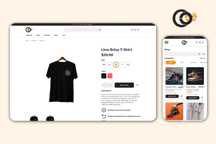 C&O Store - UX/UI